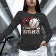 Baseball Nona Family Matching Cute Baseball Lover Unisex Long Sleeve T-Shirt