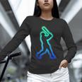 Baseball Player Graphic Unisex Long Sleeve T-Shirt Baseball Player Graphic Unisex Long Sleeve T-Shirt