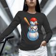 Baseball Snowman Merry Christmas Xmas Pajamas Men Women Kids Unisex Long Sleeve T-Shirt Baseball Snowman Merry Christmas Xmas Pajamas Men Women Kids Unisex Long Sleeve T-Shirt