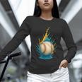 Baseball Splash Team Player For Kids Men Women Unisex Long Sleeve T-Shirt Baseball Splash Team Player For Kids Men Women Unisex Long Sleeve T-Shirt