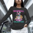 Baseball Is My Valentine Ice Cream Drip Crossed Bats Sport Unisex Long Sleeve T-Shirt Baseball Is My Valentine Ice Cream Drip Crossed Bats Sport Unisex Long Sleeve T-Shirt