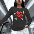 Baseball Valentines Day Heart Boys Sports Love Unisex Long Sleeve T-Shirt Baseball Valentines Day Heart Boys Sports Love Unisex Long Sleeve T-Shirt