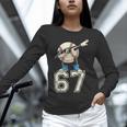 Boys Kids 67 Six Seven Sunglasses Dabbing Baseball Lover Unisex Long Sleeve T-Shirt