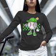 Boys St Patricks Day Baseball Player Pitcher Coach Kids Unisex Long Sleeve T-Shirt Boys St Patricks Day Baseball Player Pitcher Coach Kids Unisex Long Sleeve T-Shirt