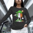 Boys St Patricks Day Irish Flag Kids Baseball Ice Cream Drip Unisex Long Sleeve T-Shirt Boys St Patricks Day Irish Flag Kids Baseball Ice Cream Drip Unisex Long Sleeve T-Shirt