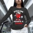 Boys Valentines Baseball Drip Icecream Stealing Hearts Kids Unisex Long Sleeve T-Shirt Boys Valentines Baseball Drip Icecream Stealing Hearts Kids Unisex Long Sleeve T-Shirt