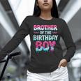 Brother Of The Birthday Boy Ice Cream Baseball Family Party Unisex Long Sleeve T-Shirt