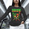 Bruh 67 Baseball Christmas Gingerbread Drip Number 67 Player Unisex Long Sleeve T-Shirt Bruh 67 Baseball Christmas Gingerbread Drip Number 67 Player Unisex Long Sleeve T-Shirt