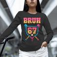 Bruh Baseball Ice Cream Drip Number 67 Player 67th Birthday Unisex Long Sleeve T-Shirt Bruh Baseball Ice Cream Drip Number 67 Player 67th Birthday Unisex Long Sleeve T-Shirt
