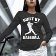 Built By Baseball Baseball For Men Women Boys Players Unisex Long Sleeve T-Shirt Built By Baseball Baseball For Men Women Boys Players Unisex Long Sleeve T-Shirt
