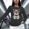 Bulldog Mascot Sports Fan Football Basketball Baseball Unisex Long Sleeve T-Shirt Bulldog Mascot Sports Fan Football Basketball Baseball Unisex Long Sleeve T-Shirt