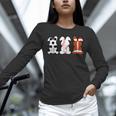 Bunny Football Baseball Sport Easter Day Unisex Long Sleeve T-Shirt Bunny Football Baseball Sport Easter Day Unisex Long Sleeve T-Shirt