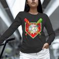 Christmas Baseball Ice Cream Drip Men Women Kids Unisex Long Sleeve T-Shirt Christmas Baseball Ice Cream Drip Men Women Kids Unisex Long Sleeve T-Shirt