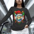Christmas Baseball Ice Cream Drip Santa Baseball Player Kids Unisex Long Sleeve T-Shirt Christmas Baseball Ice Cream Drip Santa Baseball Player Kids Unisex Long Sleeve T-Shirt