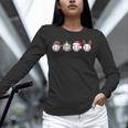 Christmas Baseball Player X-Mas Balls Unisex Long Sleeve T-Shirt