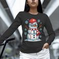 Christmas Baseball Snowman Xmas Pajamas Women Men Boys Unisex Long Sleeve T-Shirt Christmas Baseball Snowman Xmas Pajamas Women Men Boys Unisex Long Sleeve T-Shirt