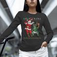 Christmas Santa Baseball Ugly Sweater Unisex Long Sleeve T-Shirt Christmas Santa Baseball Ugly Sweater Unisex Long Sleeve T-Shirt