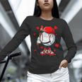 Cute Dripping Baseball Lover Valentines Day Boys Kids Unisex Long Sleeve T-Shirt Cute Dripping Baseball Lover Valentines Day Boys Kids Unisex Long Sleeve T-Shirt