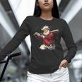 Dominican Santa Christmas Beisbol Baseball Dominicano Unisex Long Sleeve T-Shirt