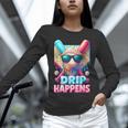 Drip Happens Baseball Ice Cream Bat And Ball With Sunglasses Unisex Long Sleeve T-Shirt Drip Happens Baseball Ice Cream Bat And Ball With Sunglasses Unisex Long Sleeve T-Shirt