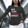 Eat Sleep Baseball Repeat Baseball Player Unisex Long Sleeve T-Shirt Eat Sleep Baseball Repeat Baseball Player Unisex Long Sleeve T-Shirt