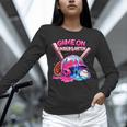 Game Kindergarten Baseball Ice Cream Drip On Back To School Unisex Long Sleeve T-Shirt