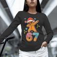 Gingerbread Six Seven 67 Ice Cream Drip Baseball Unisex Long Sleeve T-Shirt Gingerbread Six Seven 67 Ice Cream Drip Baseball Unisex Long Sleeve T-Shirt