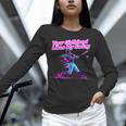 Your Girlfriend Likes My Swing Baseball Quote Boys Men Unisex Long Sleeve T-Shirt