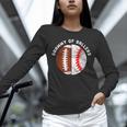 Grammy Of Ballers Football Baseball Grandma Grammy Unisex Long Sleeve T-Shirt