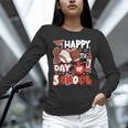 Happy 100 Days Of School Baseball Football PE Teacher Unisex Long Sleeve T-Shirt Happy 100 Days Of School Baseball Football PE Teacher Unisex Long Sleeve T-Shirt