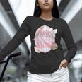Hey Batter Batter Swing Baseball Game Day Coquette Bow Girly Unisex Long Sleeve T-Shirt Hey Batter Batter Swing Baseball Game Day Coquette Bow Girly Unisex Long Sleeve T-Shirt