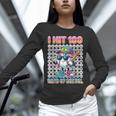 I Hit 100 Days Of School Baseball Ice Cram Drip 100th Boys Unisex Long Sleeve T-Shirt I Hit 100 Days Of School Baseball Ice Cram Drip 100th Boys Unisex Long Sleeve T-Shirt