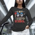 I Hit 100 Days Of School Baseball Kids Boy Teacher 100th Day Unisex Long Sleeve T-Shirt I Hit 100 Days Of School Baseball Kids Boy Teacher 100th Day Unisex Long Sleeve T-Shirt