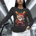 HUGvyn Santa Playing Baseball Ice Cream Drip Christmas Boys Unisex Long Sleeve T-Shirt HUGvyn Santa Playing Baseball Ice Cream Drip Christmas Boys Unisex Long Sleeve T-Shirt