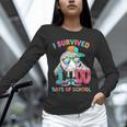 HUGvyn I Survived 100 Days Of School Baseball 6 7 Ice Cream Unisex Long Sleeve T-Shirt HUGvyn I Survived 100 Days Of School Baseball 6 7 Ice Cream Unisex Long Sleeve T-Shirt
