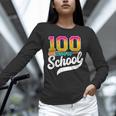 Ice Cream Drip 100 Days Of School Baseball Boys 100th Day Unisex Long Sleeve T-Shirt Ice Cream Drip 100 Days Of School Baseball Boys 100th Day Unisex Long Sleeve T-Shirt
