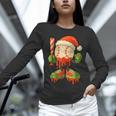 Ice Cream Drip Baseball Christmas Baseball Drip Candy Cane Unisex Long Sleeve T-Shirt Ice Cream Drip Baseball Christmas Baseball Drip Candy Cane Unisex Long Sleeve T-Shirt