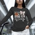 I'm Just Here For The Snacks Baseball Coquette Game Day Girl Unisex Long Sleeve T-Shirt I'm Just Here For The Snacks Baseball Coquette Game Day Girl Unisex Long Sleeve T-Shirt