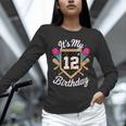 It's My 12th Birthday Baseball Fan Celebration Unisex Long Sleeve T-Shirt