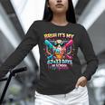 It's My 6733 Days Of School Baseball Ice Cream Dripping Unisex Long Sleeve T-Shirt