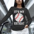 It’s My Birthday Baseball Vintage Style Unisex Long Sleeve T-Shirt