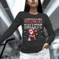 Jingle Ballers Plaid Santa Dabbing Baseball Christmas Unisex Long Sleeve T-Shirt Jingle Ballers Plaid Santa Dabbing Baseball Christmas Unisex Long Sleeve T-Shirt