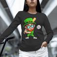 Kids St Patricks Day Shirt Leprechaun Baseball Boys Men Unisex Long Sleeve T-Shirt Kids St Patricks Day Shirt Leprechaun Baseball Boys Men Unisex Long Sleeve T-Shirt