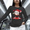 Kids Valentine Baseball Boys Valentines Day Tee Unisex Long Sleeve T-Shirt