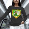 Leprechaun Baseball St Patricks Day Ice Cream Drip Men Boys Unisex Long Sleeve T-Shirt