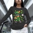 Leprechaun Playing Baseball Happy St Patricks Day Men Boys Unisex Long Sleeve T-Shirt Leprechaun Playing Baseball Happy St Patricks Day Men Boys Unisex Long Sleeve T-Shirt