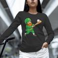 Leprechaun Playing Baseball St Patricks Day Men Boys Kids Unisex Long Sleeve T-Shirt Leprechaun Playing Baseball St Patricks Day Men Boys Kids Unisex Long Sleeve T-Shirt