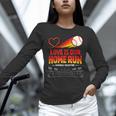Love Is Our Home Run Baseball Valentine Couple Unisex Long Sleeve T-Shirt Love Is Our Home Run Baseball Valentine Couple Unisex Long Sleeve T-Shirt