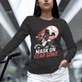 Mask On Fear Gone Baseball Catcher Softball Unisex Long Sleeve T-Shirt Mask On Fear Gone Baseball Catcher Softball Unisex Long Sleeve T-Shirt