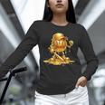 Melting Baseball Mascot Slugger Bat Cap Cartoon Unisex Long Sleeve T-Shirt Melting Baseball Mascot Slugger Bat Cap Cartoon Unisex Long Sleeve T-Shirt